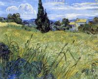 Gogh, Vincent van - Green Wheat Field with Cypress